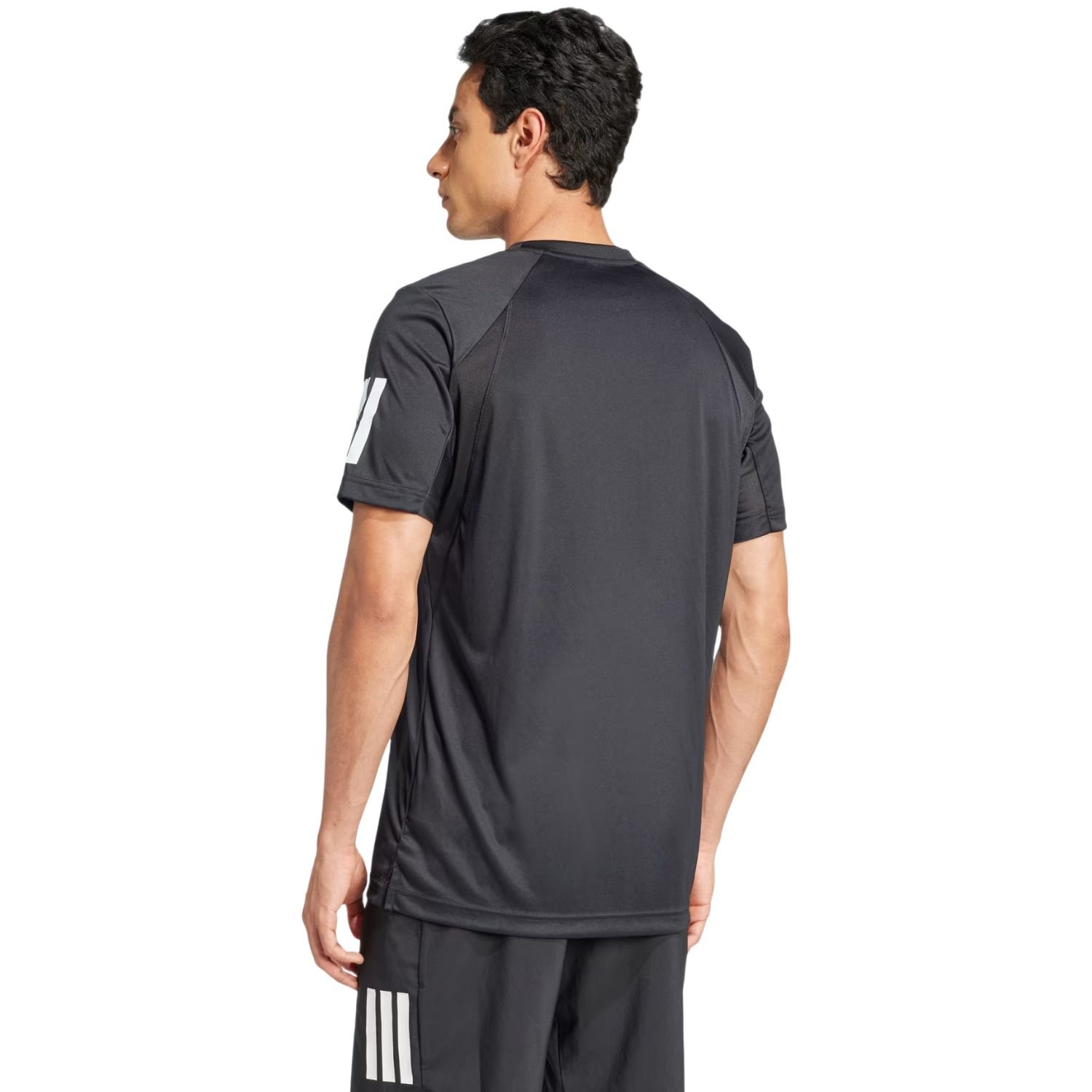 Camiseta Adidas Club Tennis 3 Stripes Masculino Preto 3