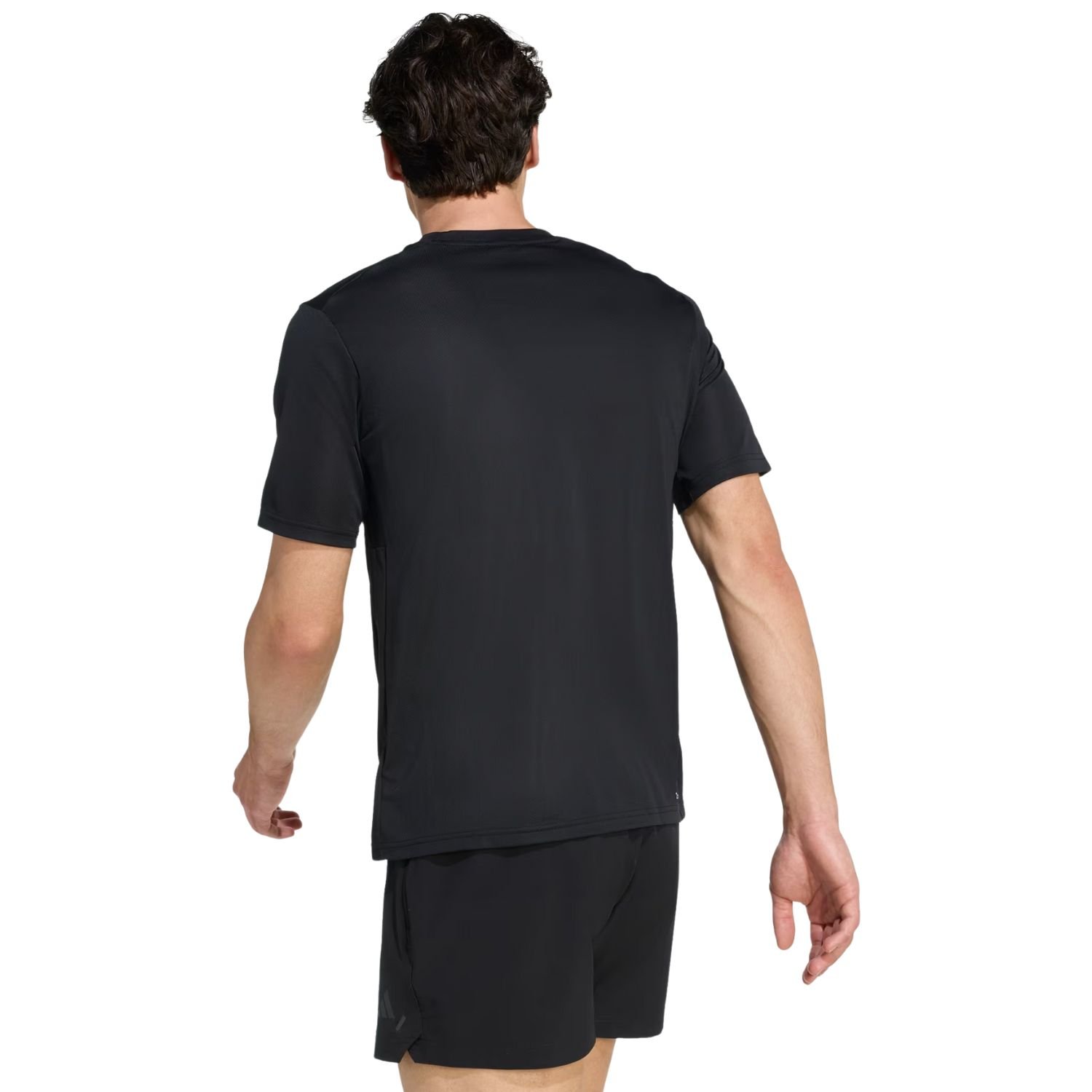 Camiseta Adidas Workout Essentials Masculino Preto 3