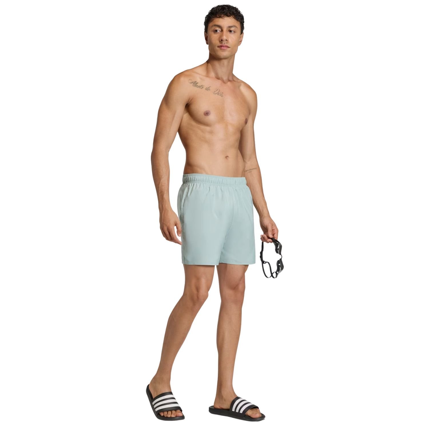 Shorts Adidas Natação 5 Inch Masculino Verde 4