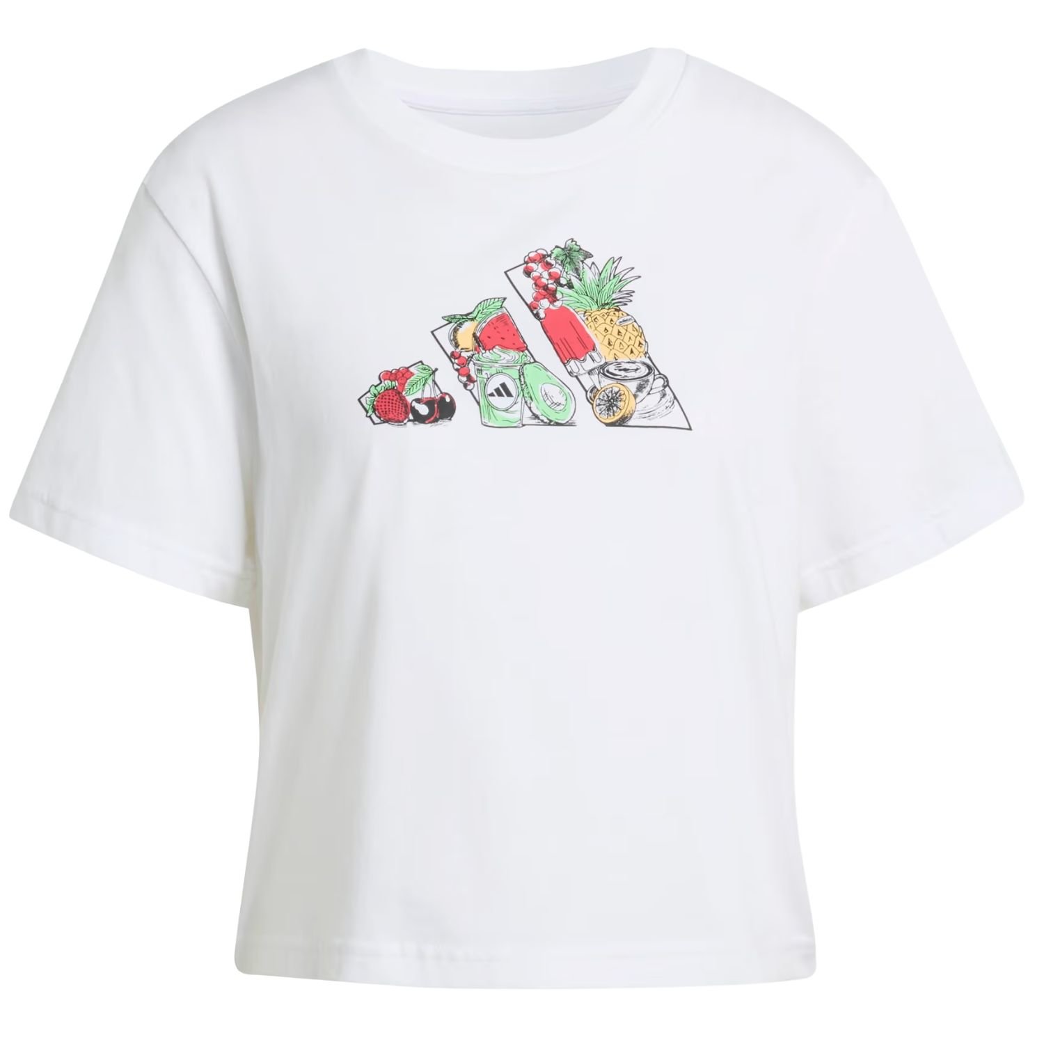Camiseta Cropped Adidas Food Femnino