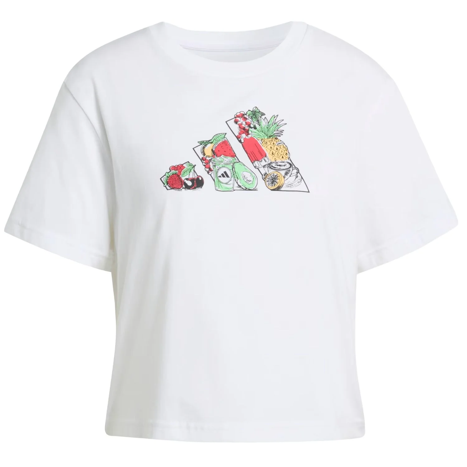 Camiseta Cropped Adidas Food Femnino