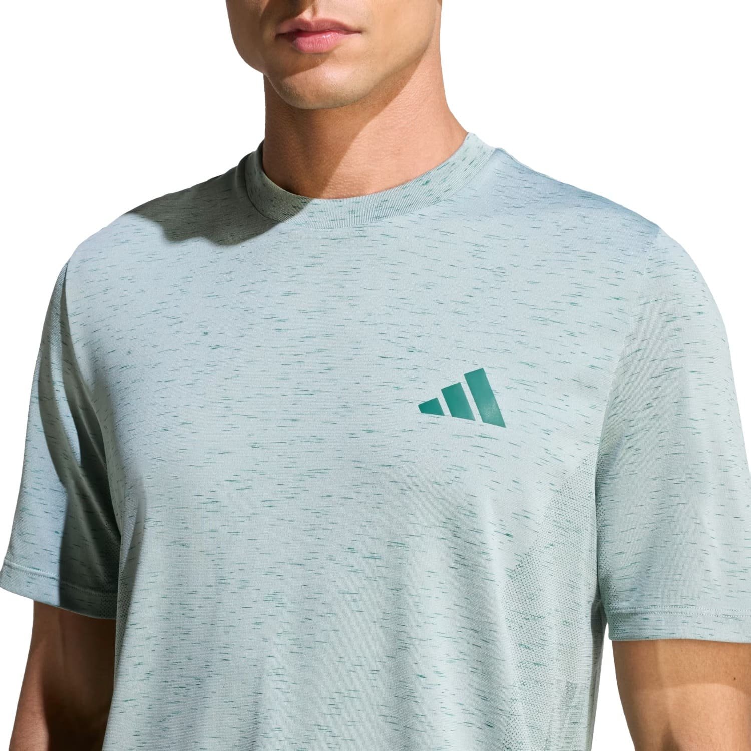 Camiseta Adidas Workout Essentials Masculino Verde 3