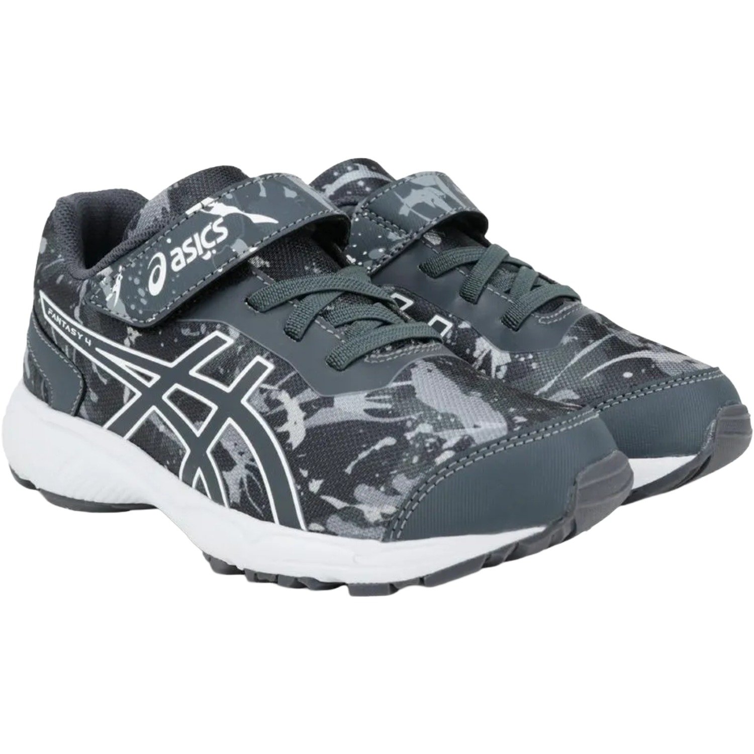 Tênis Asics Fantasy 4 Infantil Cinza 3