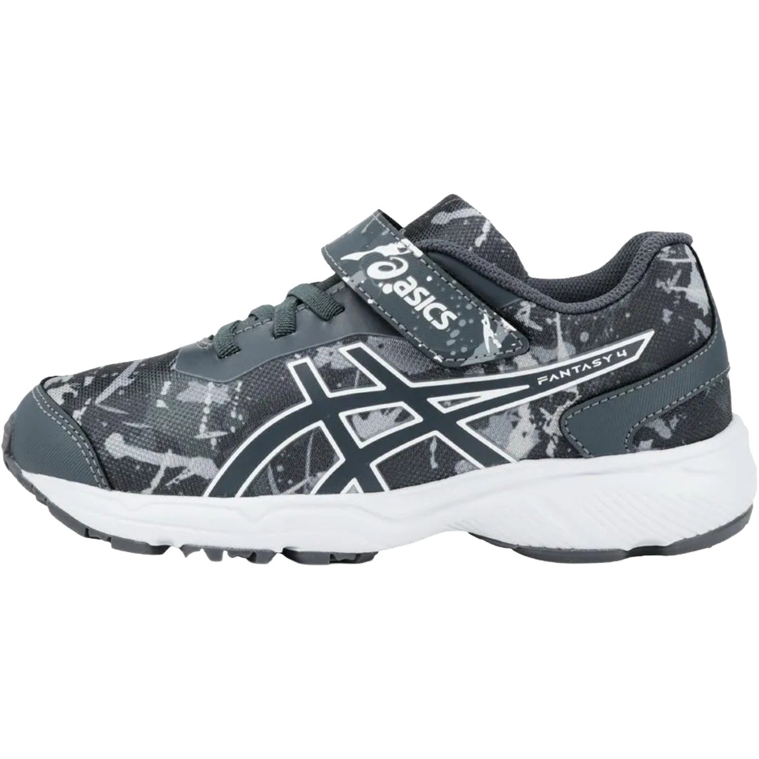 Tênis Asics Fantasy 4 Infantil Cinza 2