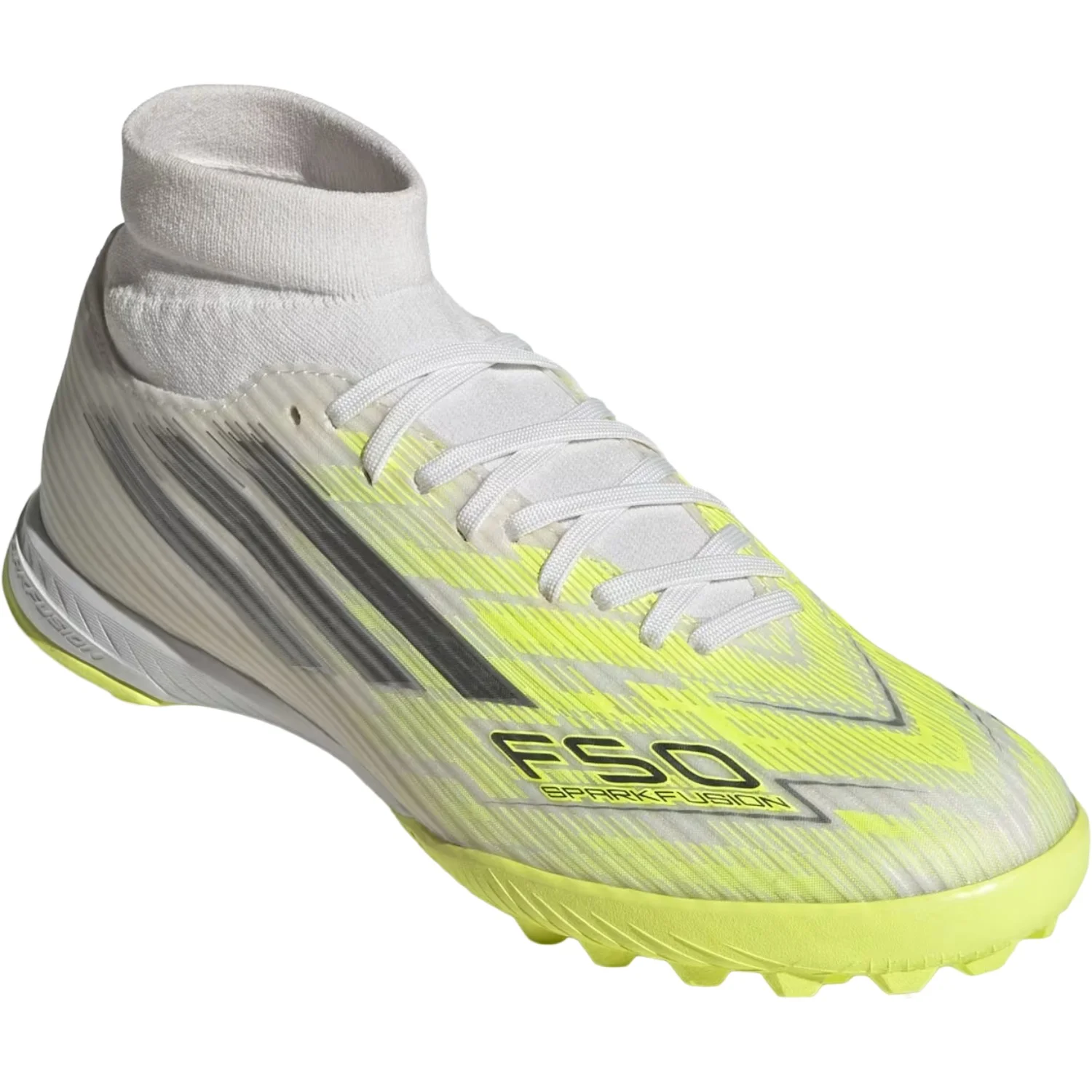 Chuteira Society Adidas F50 Sparkfusion League Masculino Branco 4