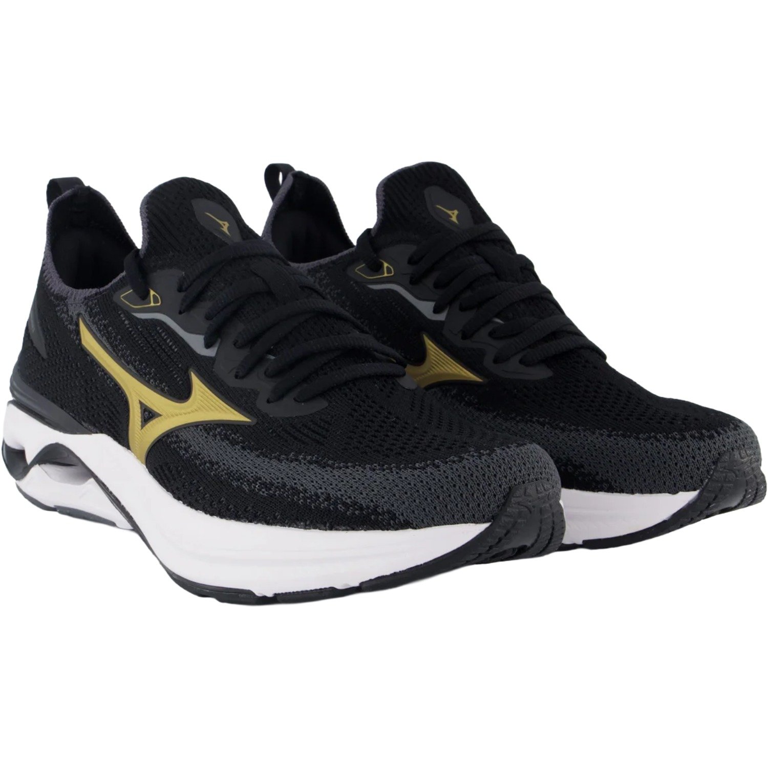 Tênis Mizuno Wave Mirai 8 Masculino Preto 2