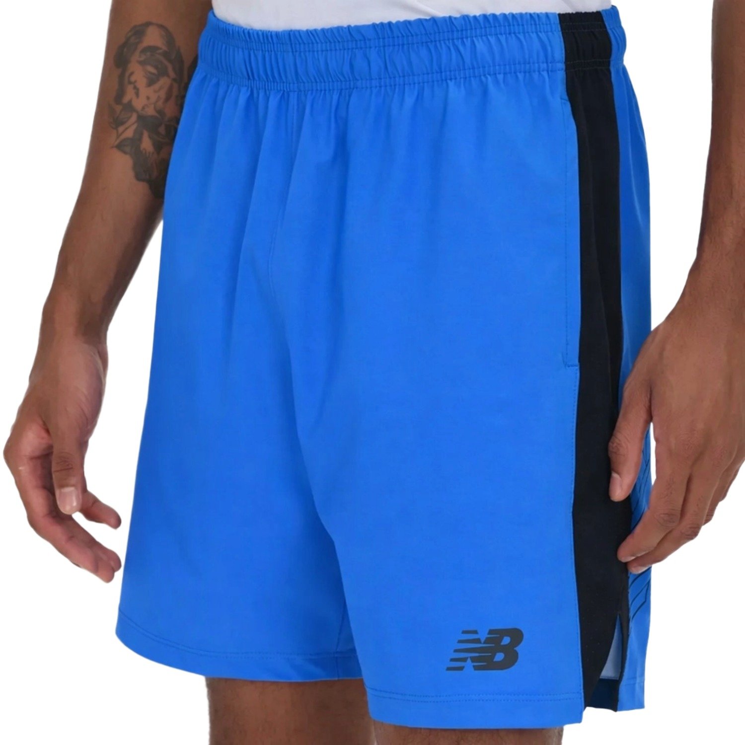 Bermuda New Balance Tenacity Logo 7 Masculino Azul 2