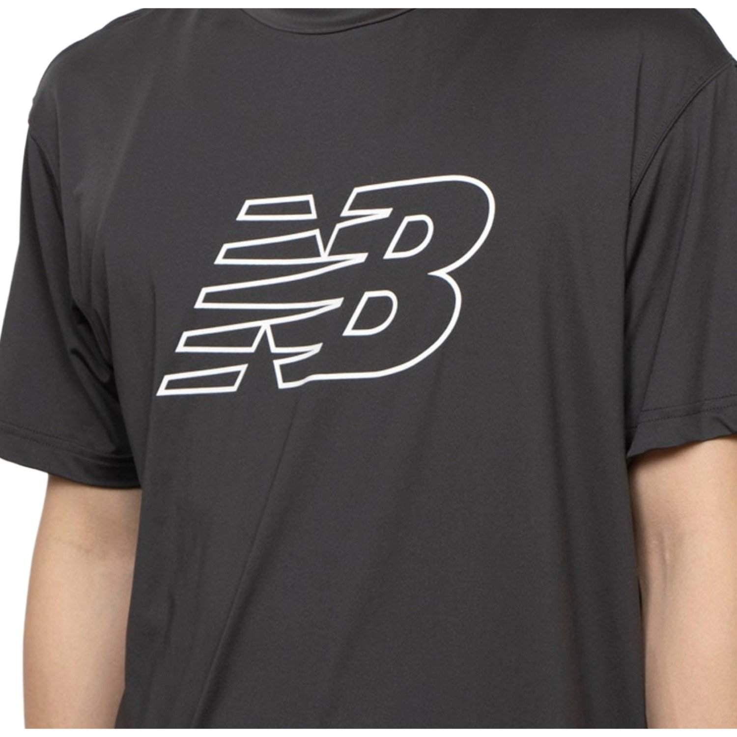 Camiseta New Balance Athletics Graphic Masculino Preto 3
