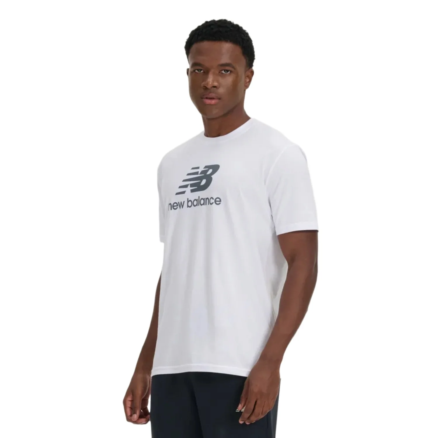 Camiseta New Balance Essentials Masculino Branco 2