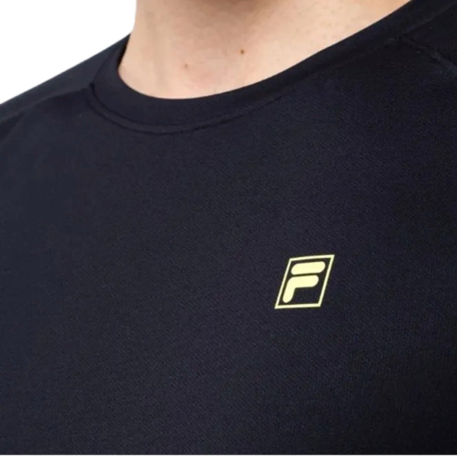 Camiseta Fila Grid Match Masculino Preto 3