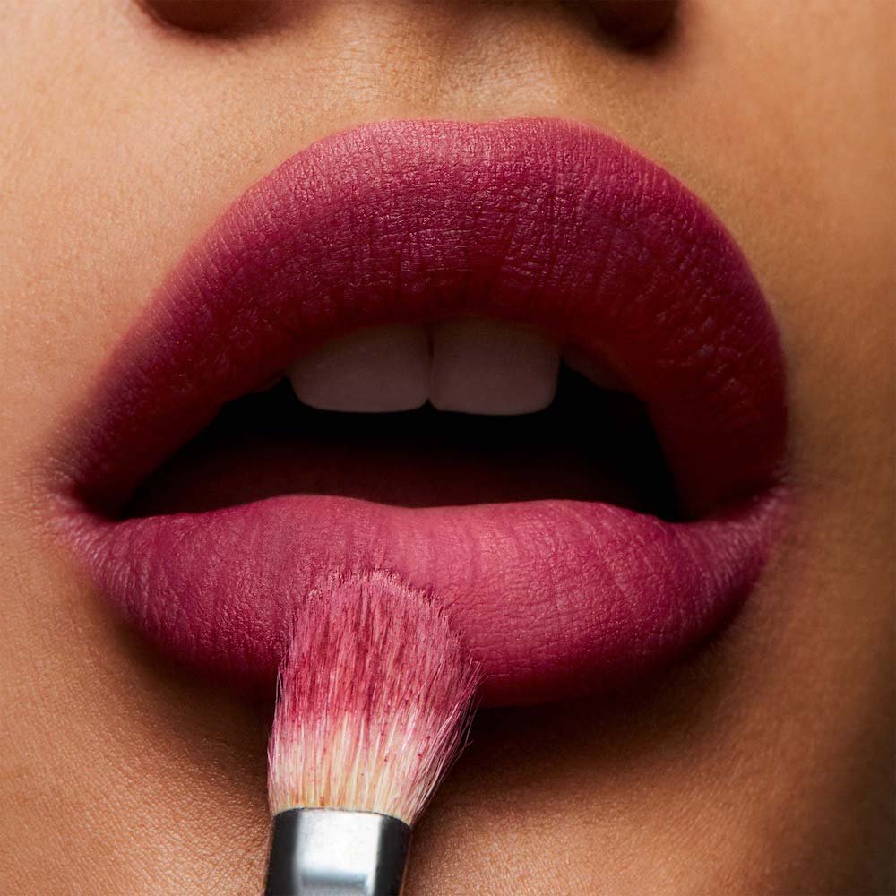 Batom MAC Powder Kiss Matte Hidratante - Burning Love Burning Love 3