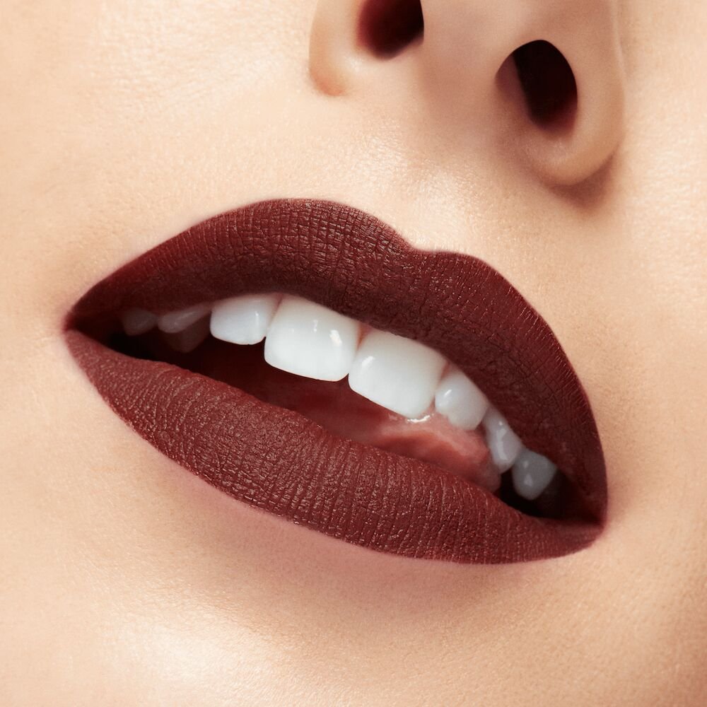 Batom Líquido MAC Locked Kiss Ink Matte Carnivore 5