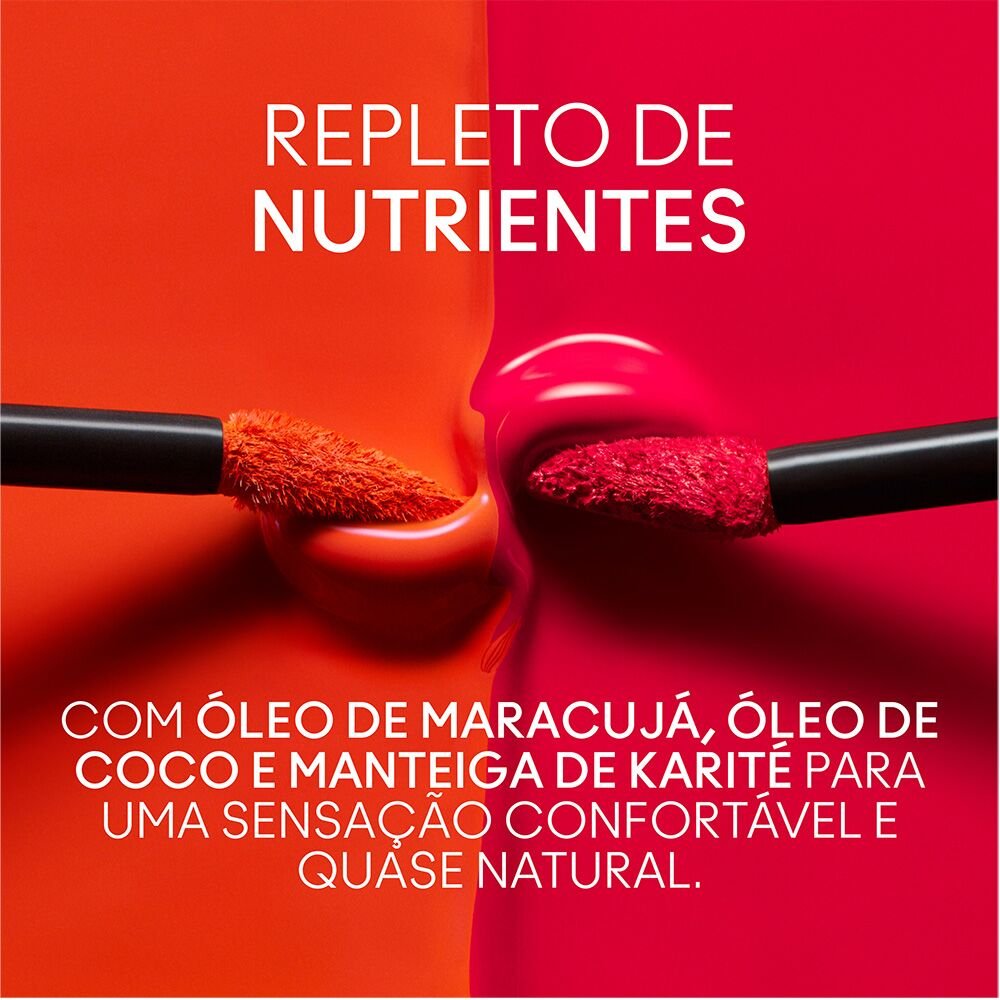 Batom Líquido MAC Locked Kiss Ink Matte Carnivore 8