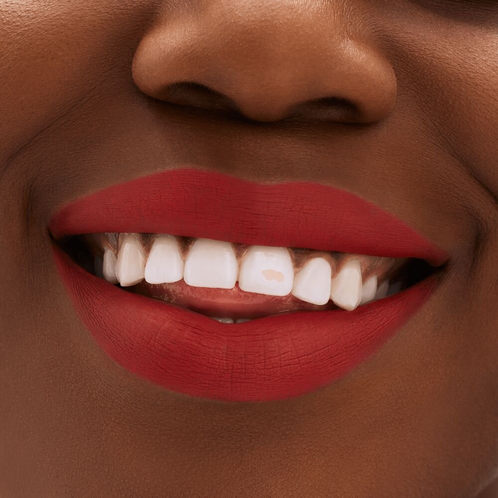 Batom Matte MAC Locked Kiss - Extra Chili Extra Chili 7