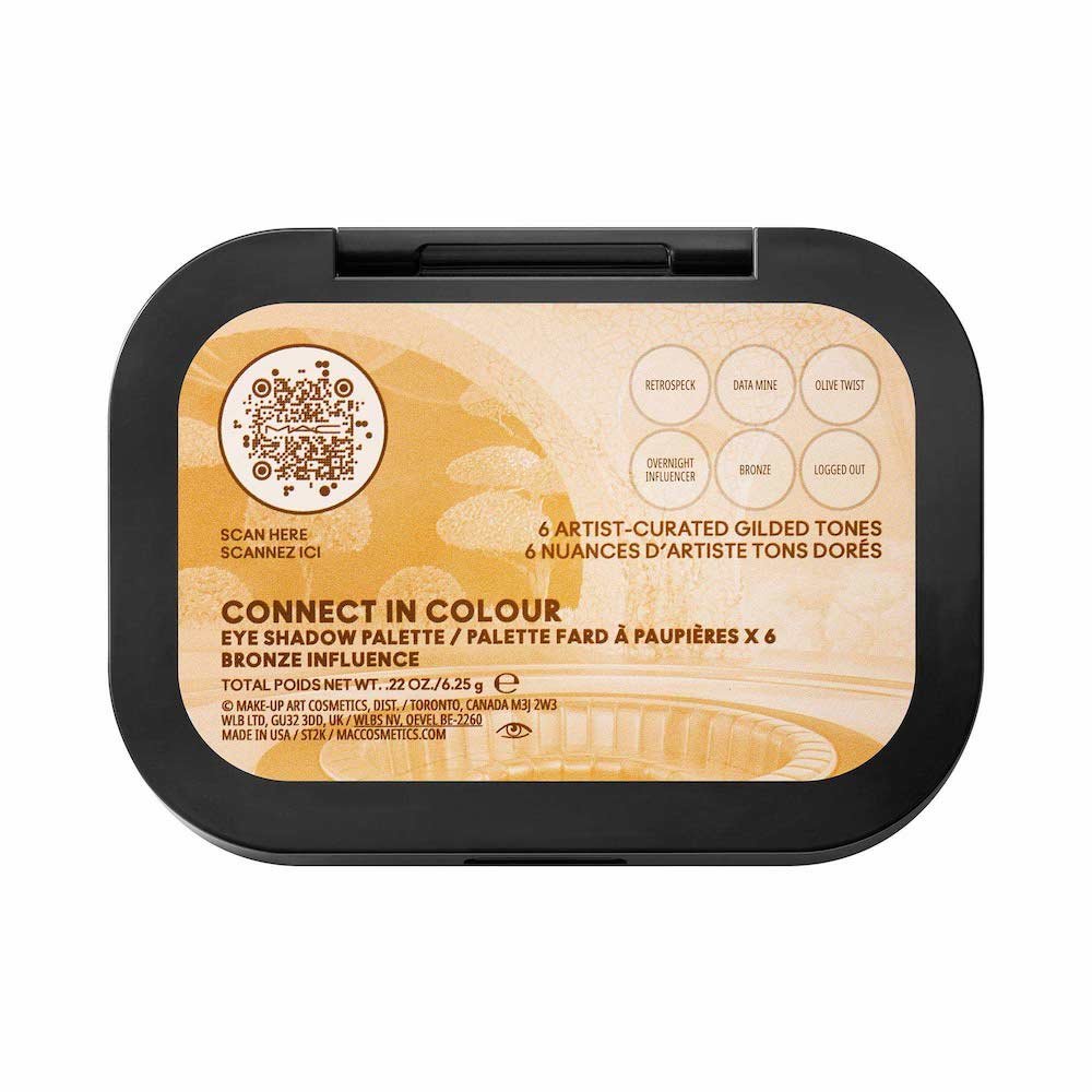 Paleta de Sombras MAC Connect In Colour: Bronze Influence Bronze Influence 3