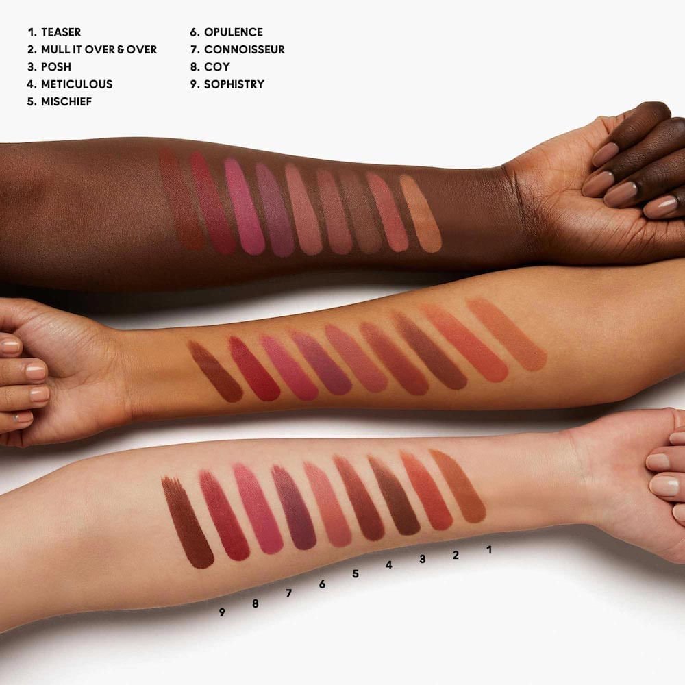 Batom Matte MAC Locked Kiss Mischief 6
