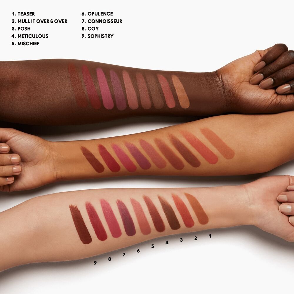 Batom Matte MAC Locked Kiss - Meticulous Meticulous 3