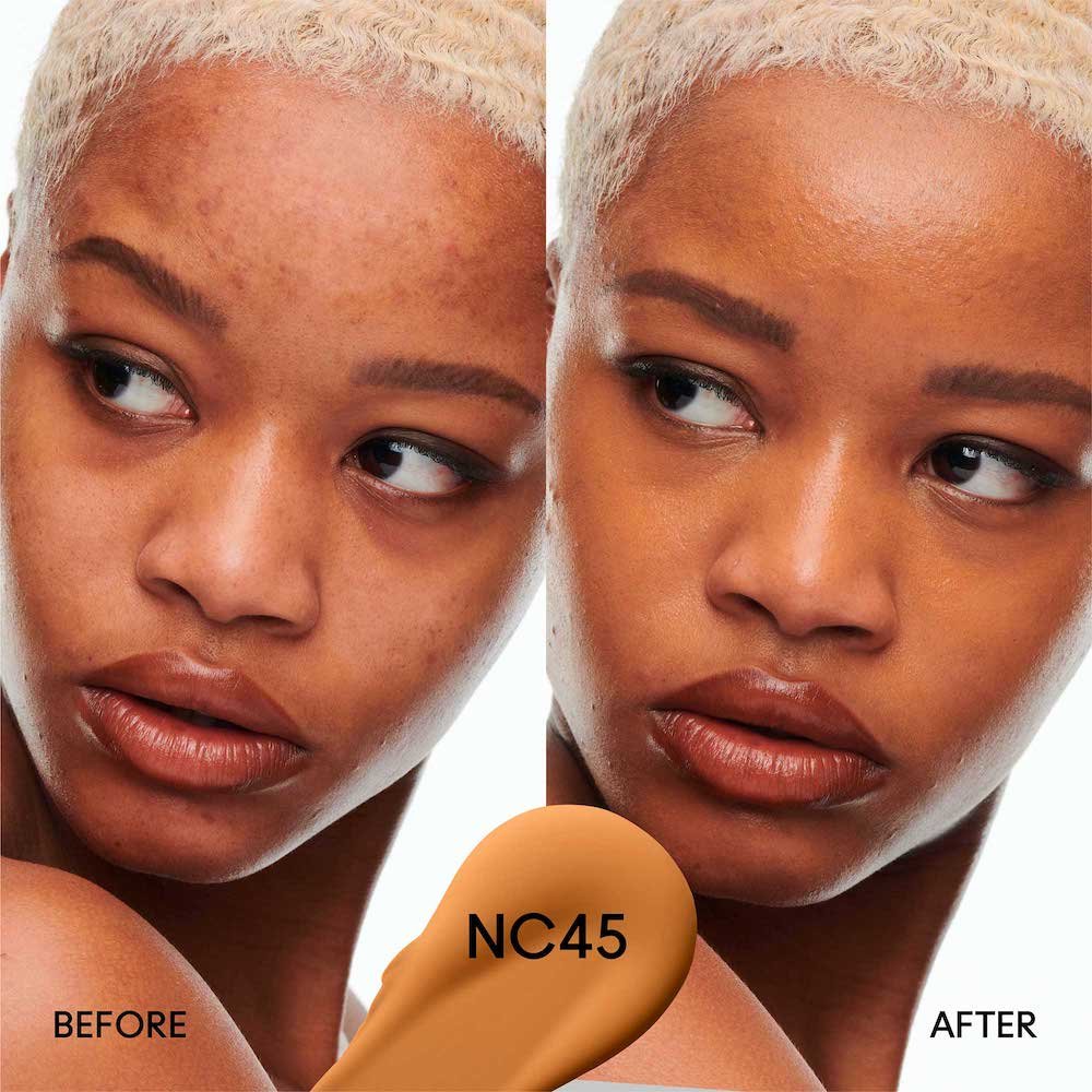 Base Líquida Studio Radiance Serum-Powered™ - Tons Escuros NC45 4