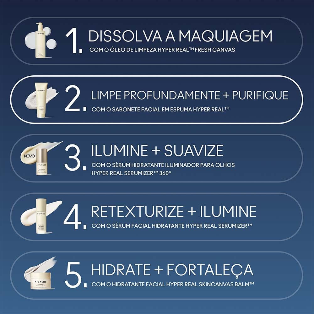 Mac Cosmetics - Espuma De Limpeza Facial Hyper Real 125Ml 125ml 5