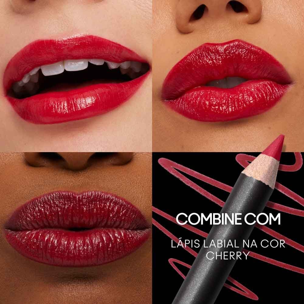 Batom Satin MACximal -  Brave Red Brave Red 6