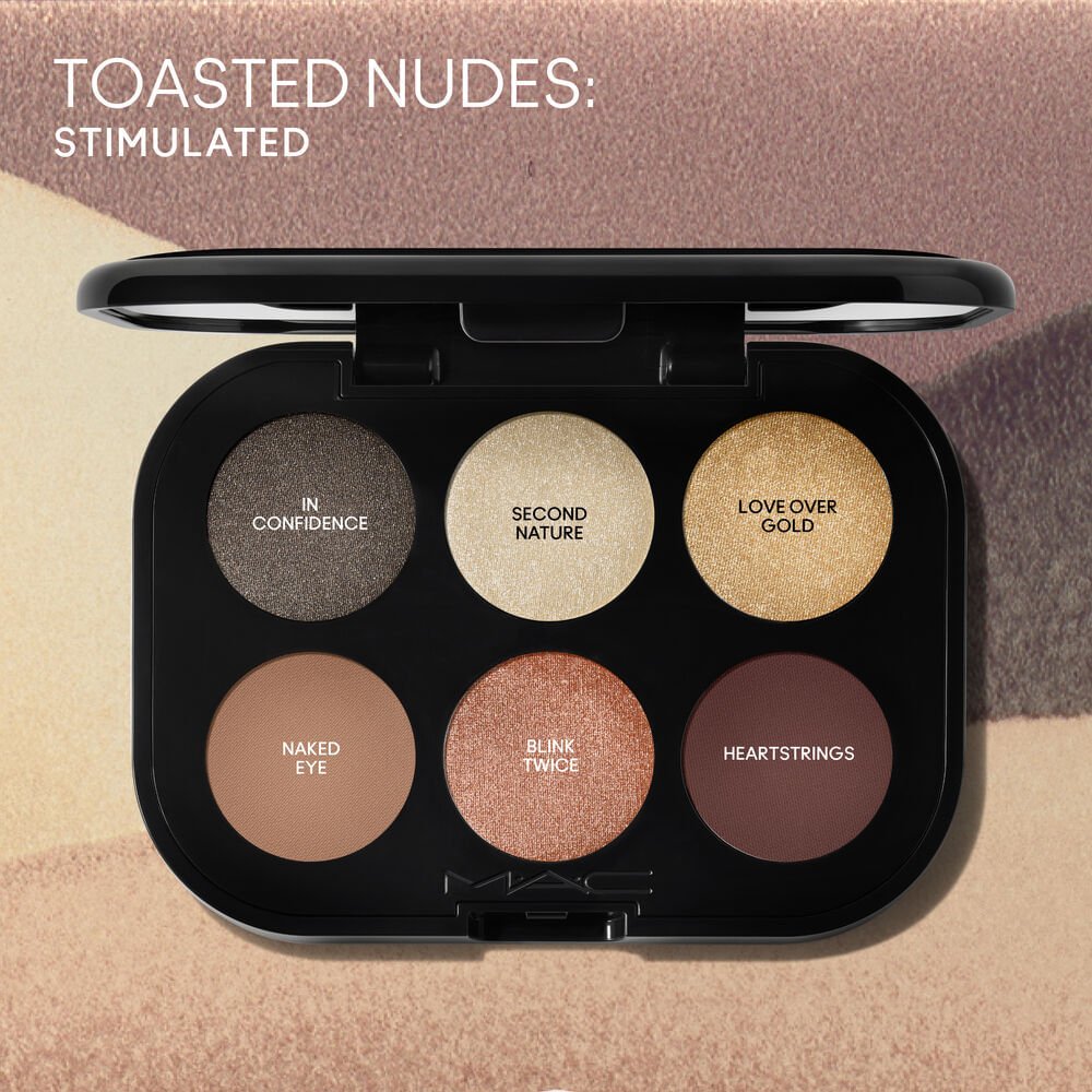 Paleta de Sombras MAC Connect In Colour - Nude Board Intimate Nudes 7
