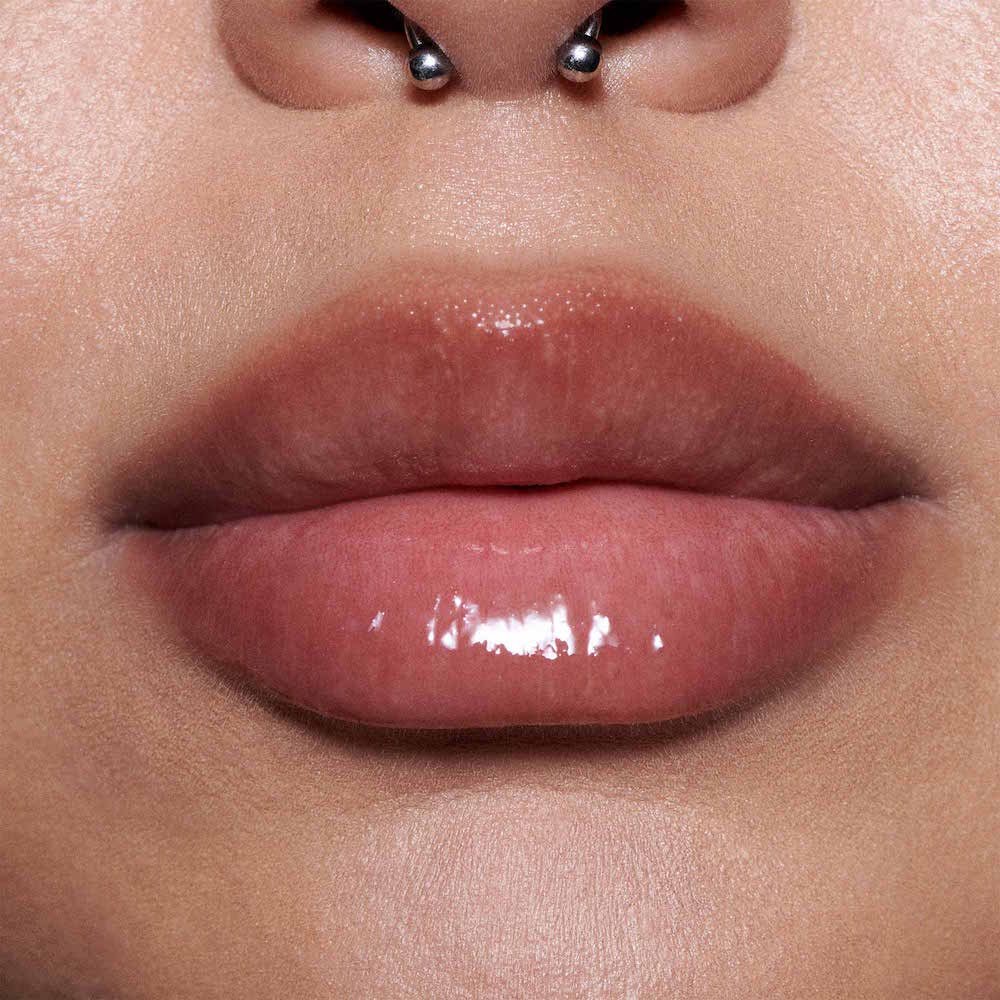 Gloss Labial MAC Lipglass Blow Plumping Oil - Ginger Zinger Ginger Zinger 4