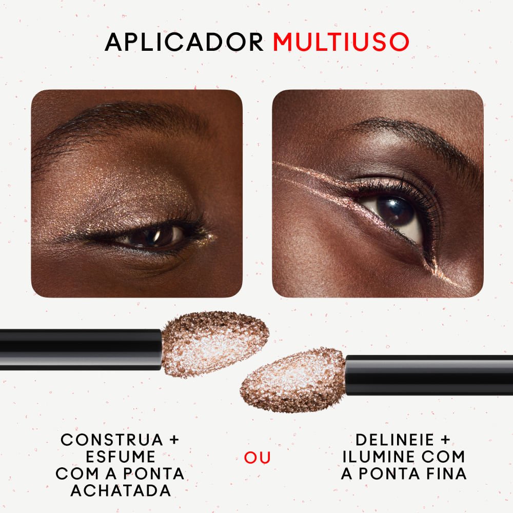 Sombra Líquida com Glitter Dazzleshadow Champagne Trail 6