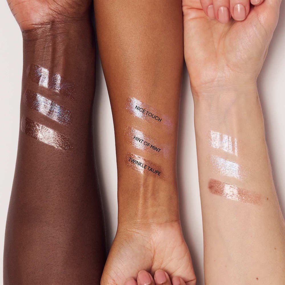 Gloss Labial MAC Lipglass Air Non-Sticky M·A·C Holiday Twinkle Taupe 3