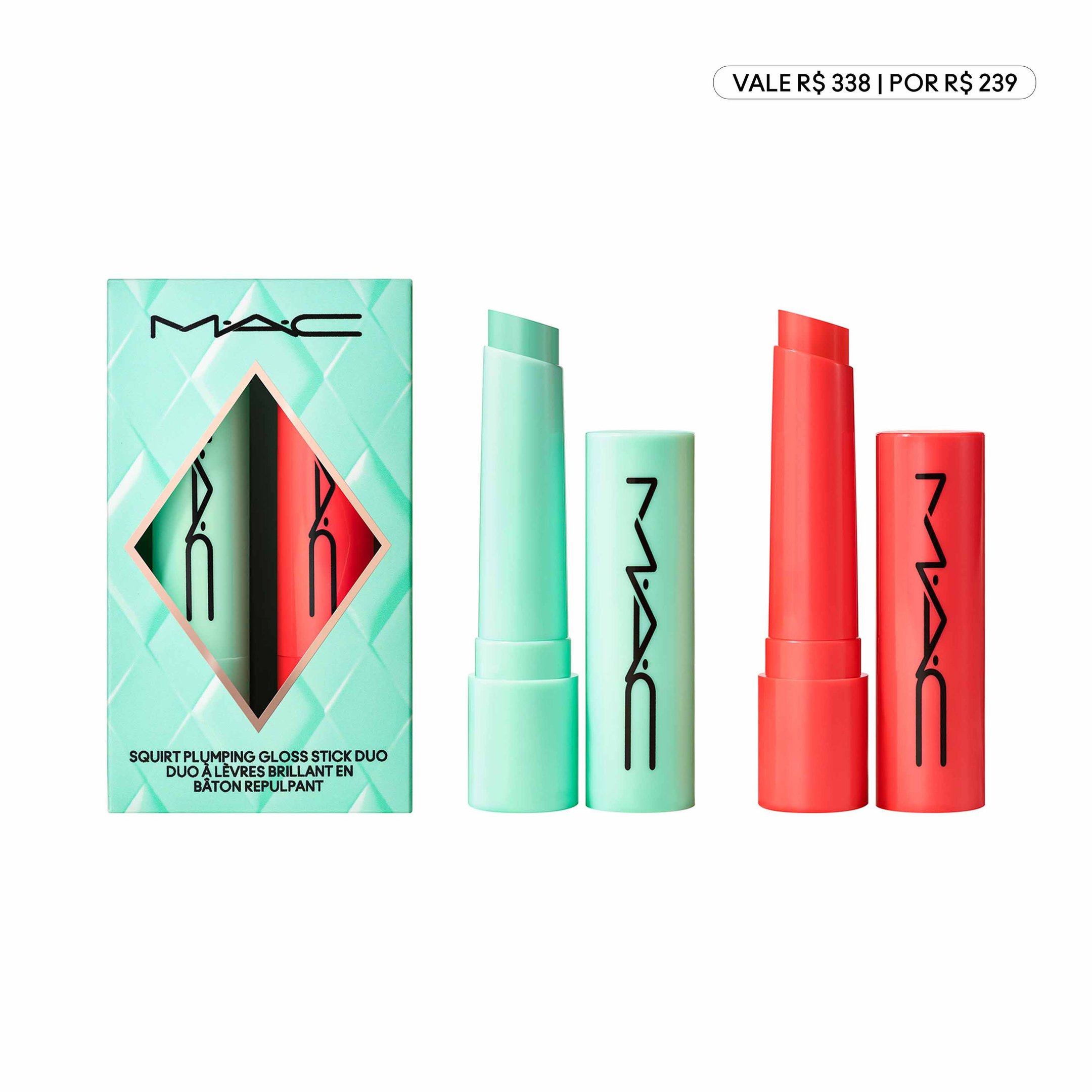 Kit Gloss Duo MAC - VALE 338 | POR  239
