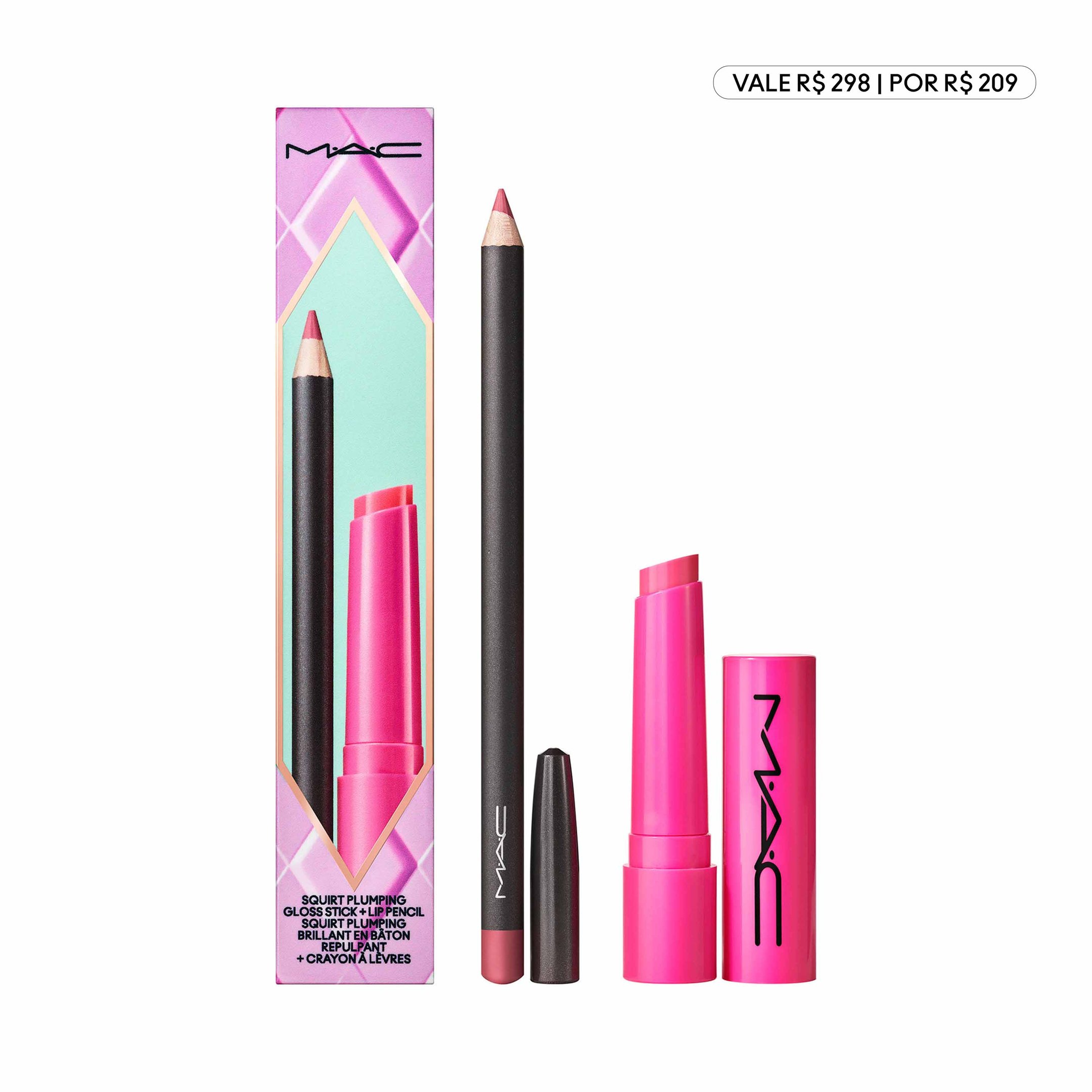 Kit Gloss + Lápis de Boca MAC - VALE 308| POR 209