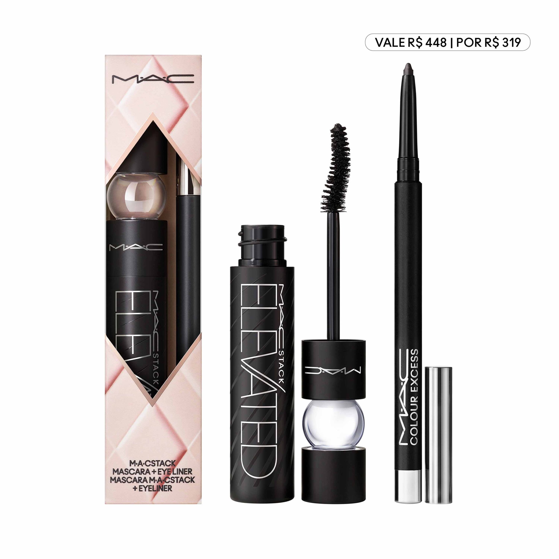 Kit Máscara De Cílios + Lápis Olho MAC - VALE 448 | POR 319