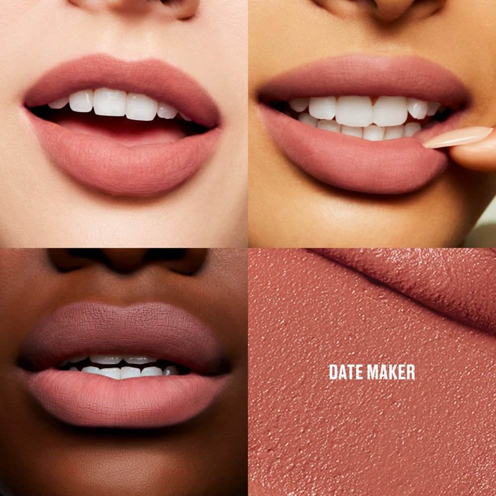 Batom Líquido Mac 2 em 1 Lip + Cheek Mousse Powder Kiss Date-Maker 5