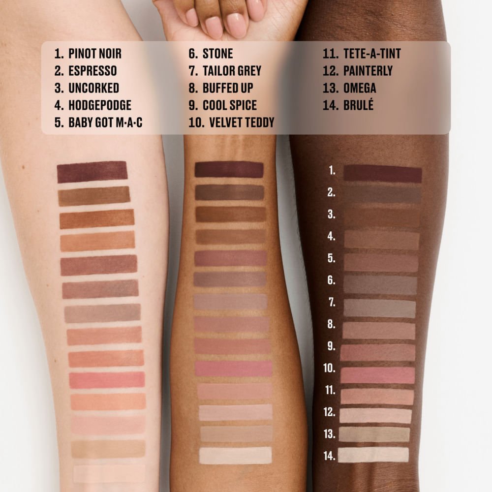 Sombra Líquida MAC 2 em 1 Multisculpt Matte Espresso 5