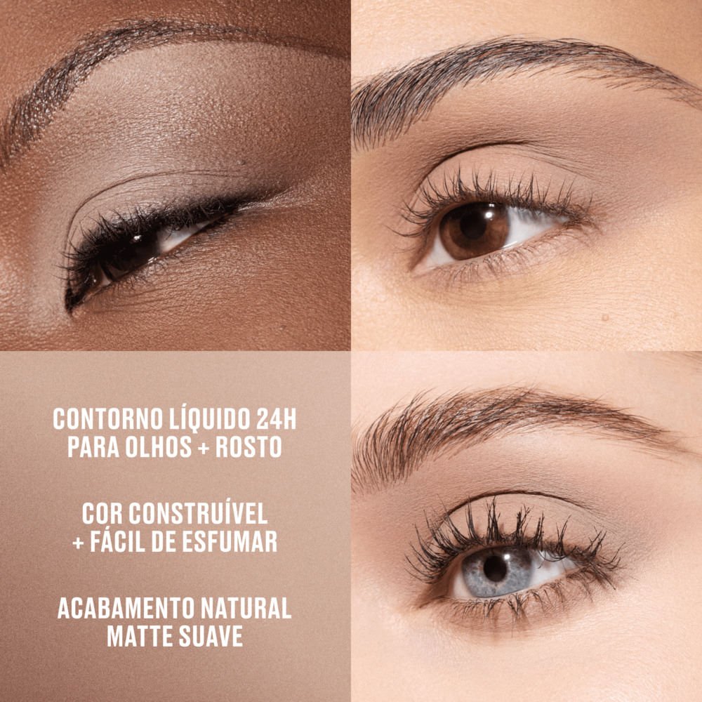 Sombra Líquida MAC 2 em 1 Multisculpt Matte Tailor grey 3