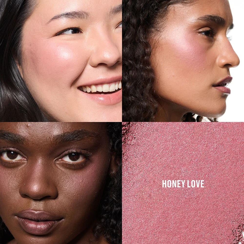 Blush em Pó MAC Skinfinish Colourstruck Honeylove 3