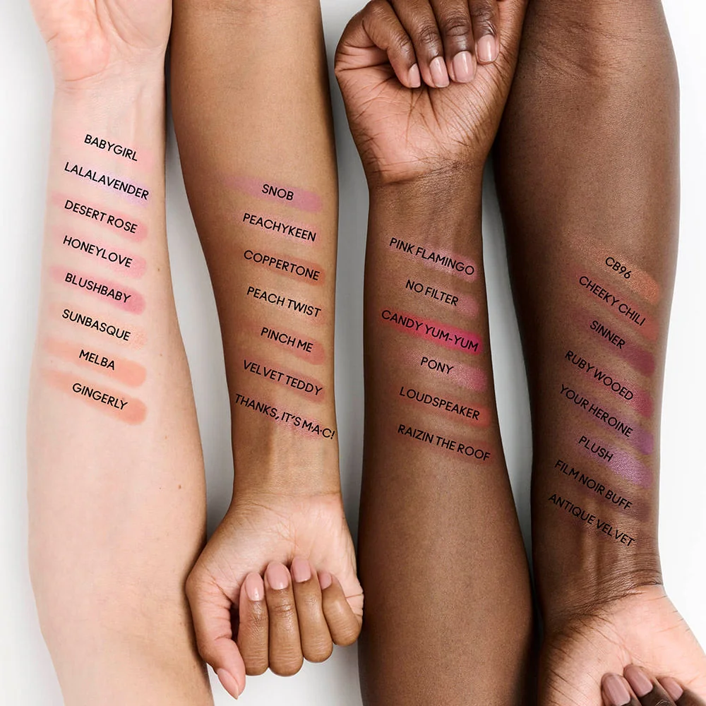 Blush em Pó MAC Skinfinish Colourstruck Honeylove 4