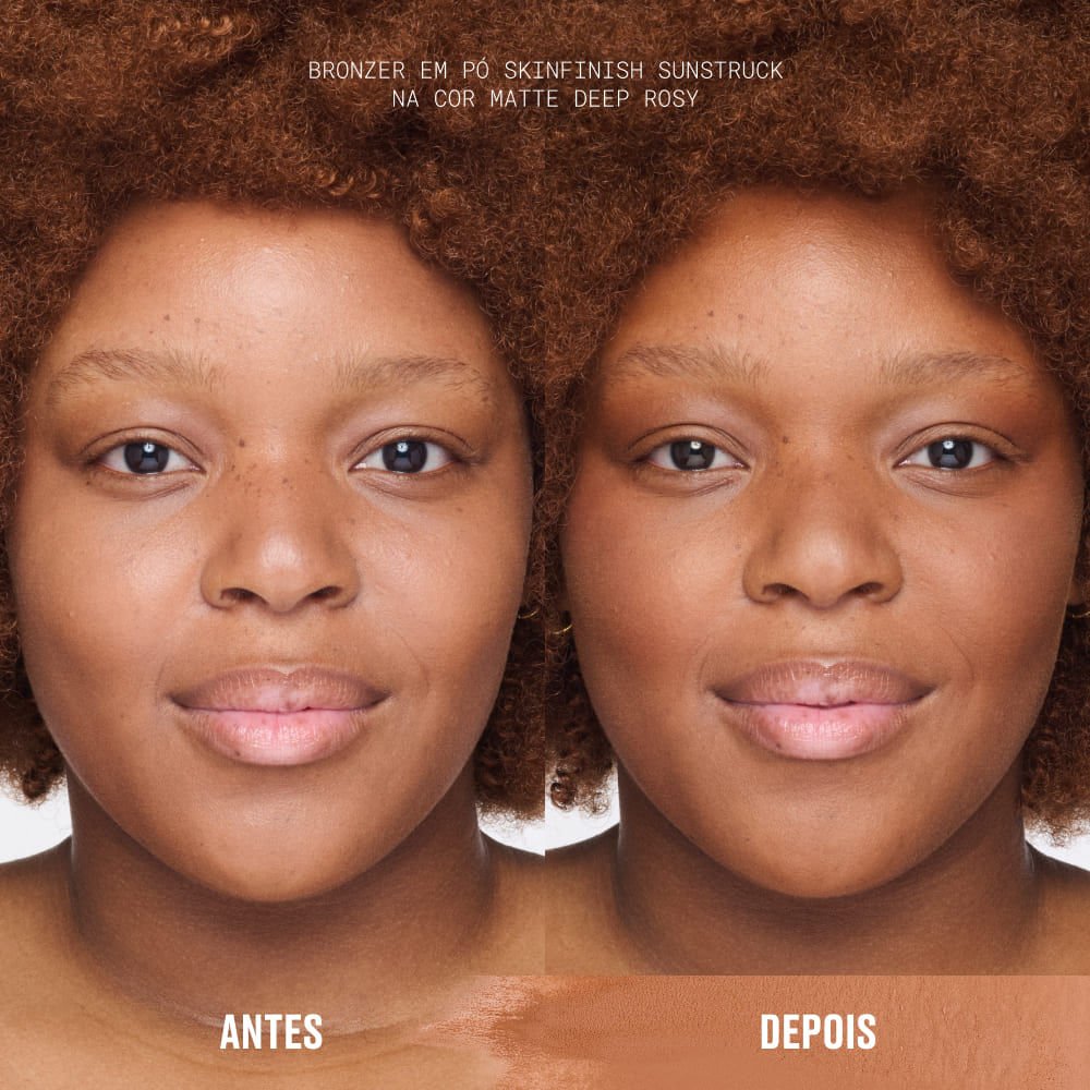 Bronzer em Pó MAC Skinfinish Sunstruck Matte Deep Rosy 3