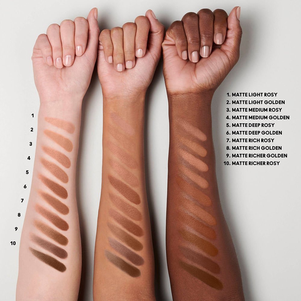 Bronzer em Pó MAC Skinfinish Sunstruck Matte Deep Rosy 4