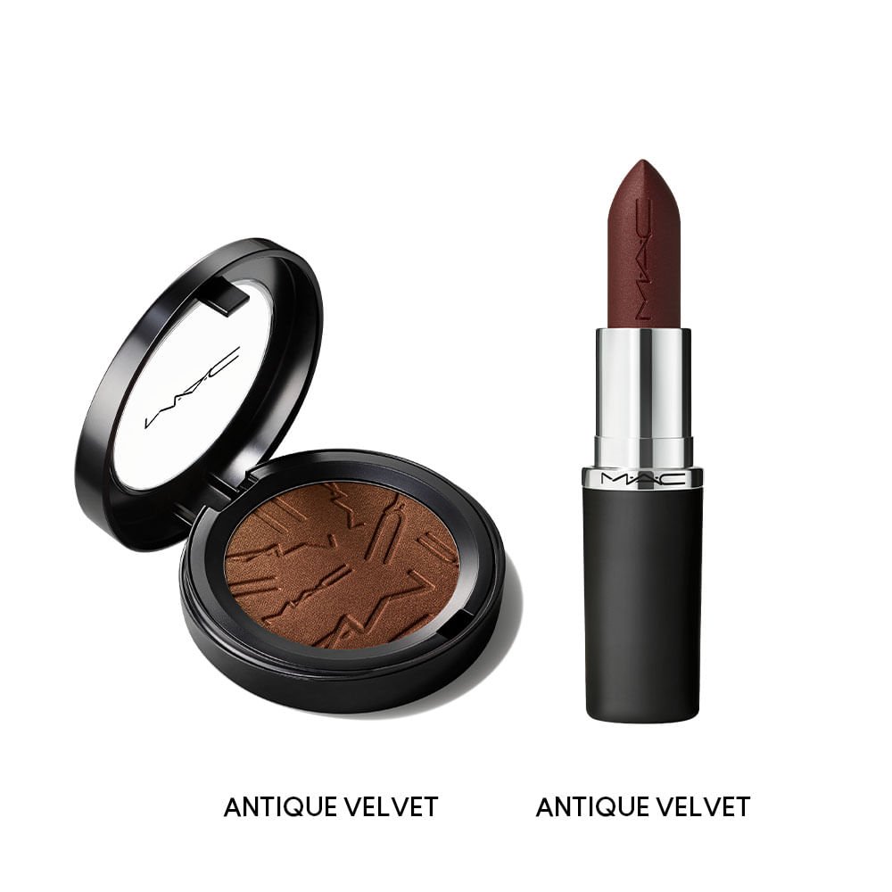 Combo Blush + Batom Antique Velvet