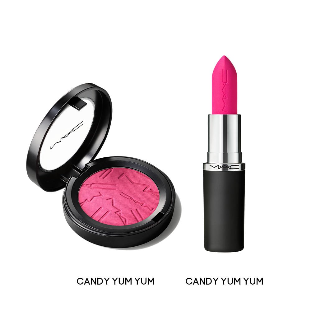 Combo Blush + Batom Candy Yum Yum