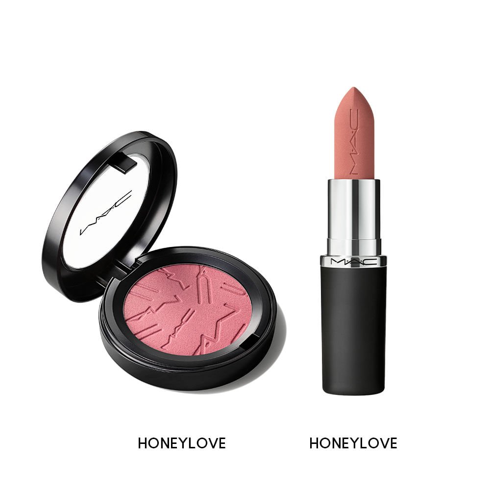 Combo Blush + Batom Honeylove