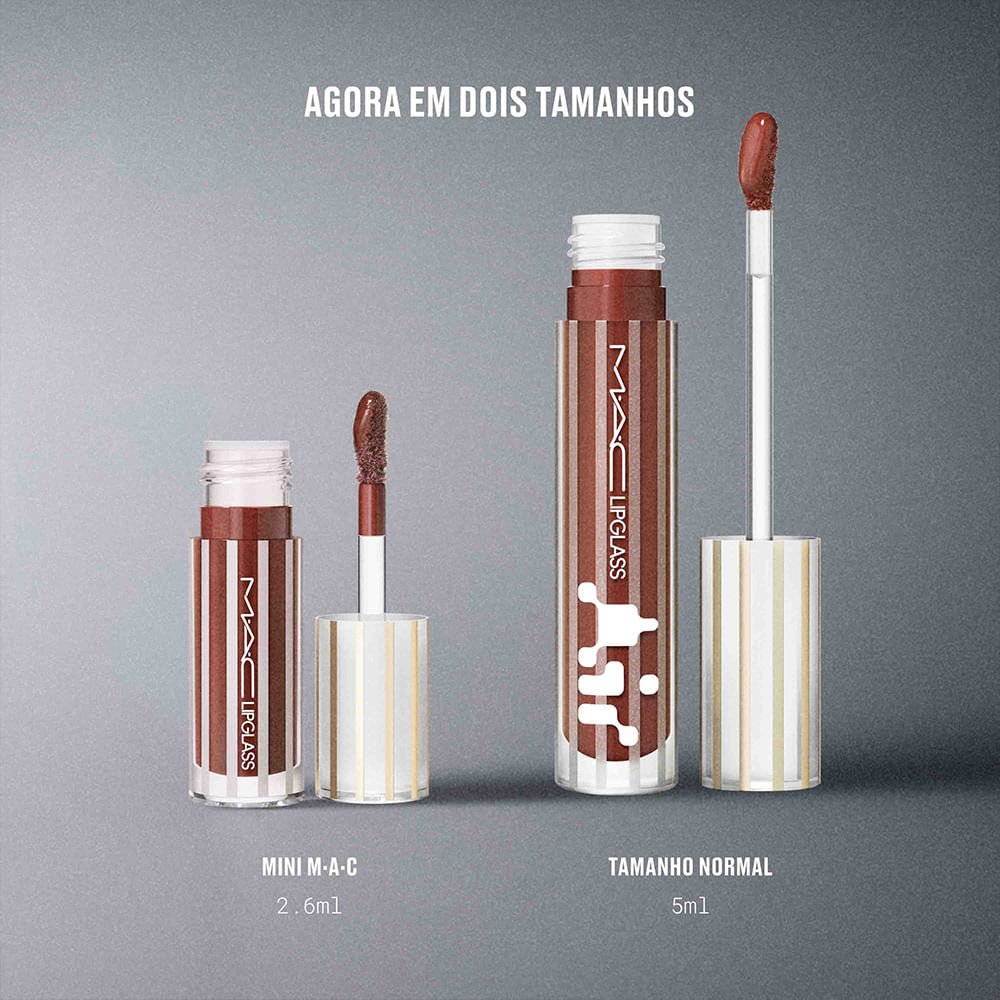 Mini Gloss Labial MAC Lipglass Air Non-Sticky Spritz 7