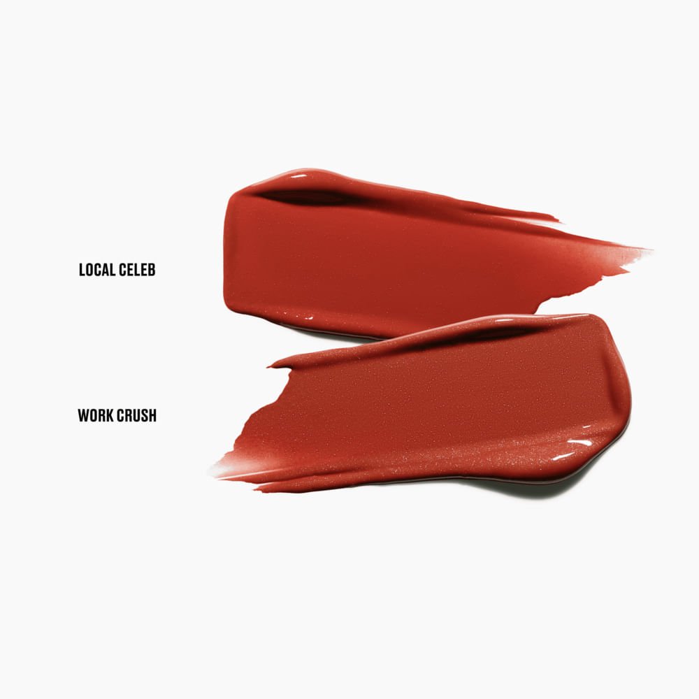 Batom MAC Hidratante Brilhante Lustreglass Sheer-Shine Local Celeb 6
