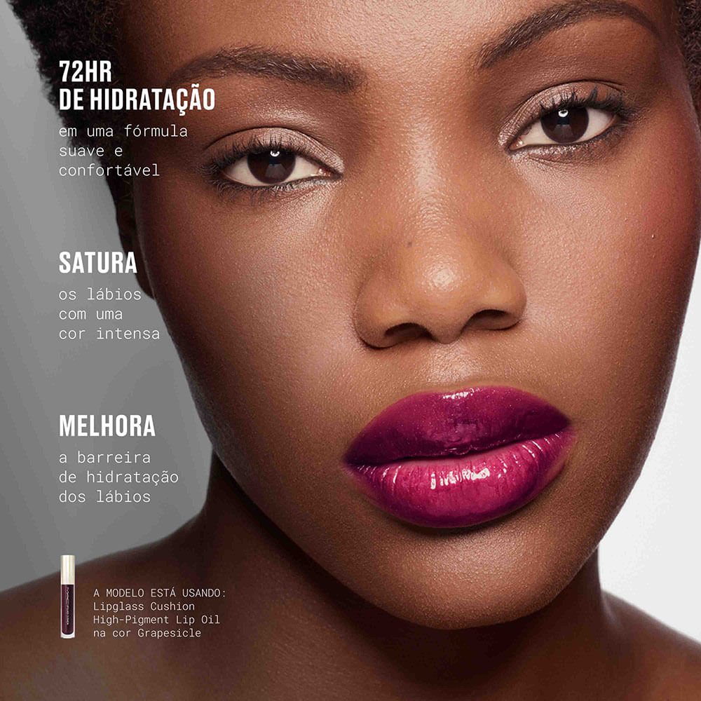 Lip Oil Lipglass MAC Cushion Slippery 7