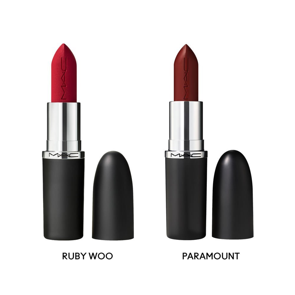 Lip Combo Matte & Satin: Ruby Woo + Paramount
