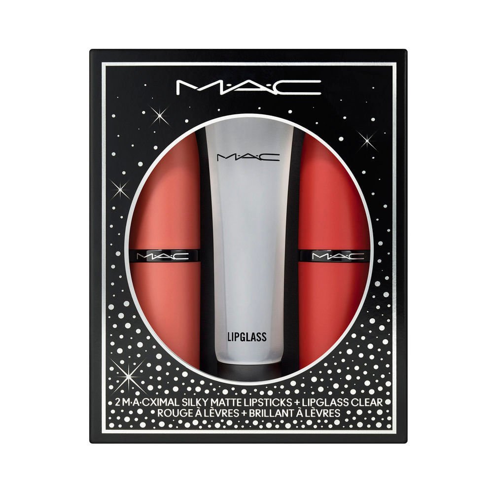 Kit Lip Trio MAC Living Legends Holiday ÚNICO 4