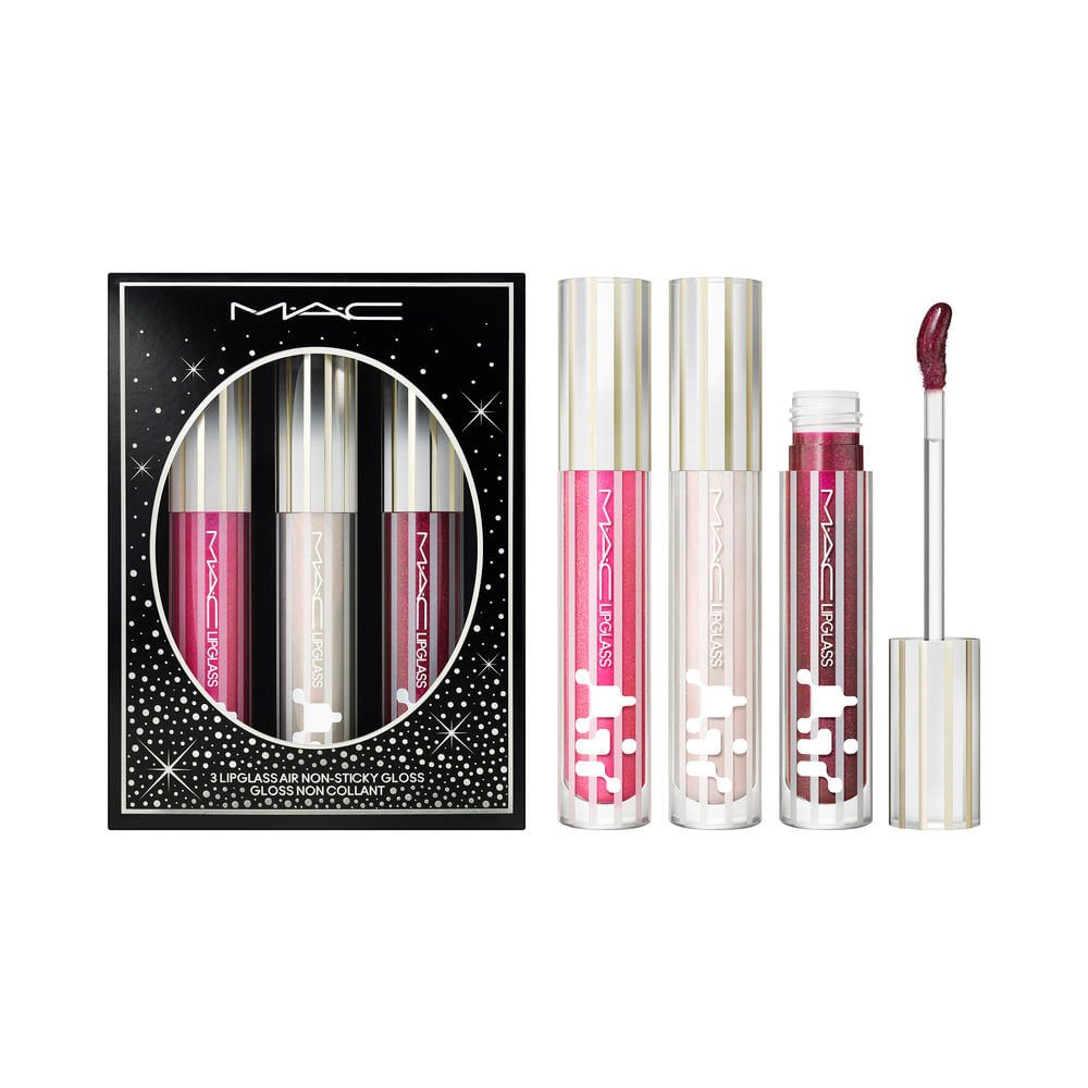Kit Lipglass Air Trio MAC Festive Affair Holiday