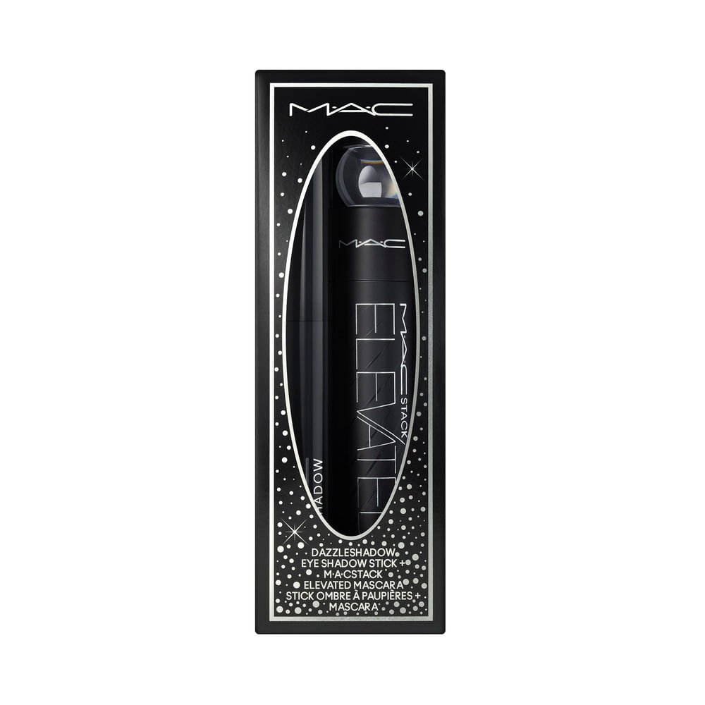 Kit Máscara de Cílios + Sombra em Bastão MAC Dressed To Dazzle Holiday ÚNICO 4
