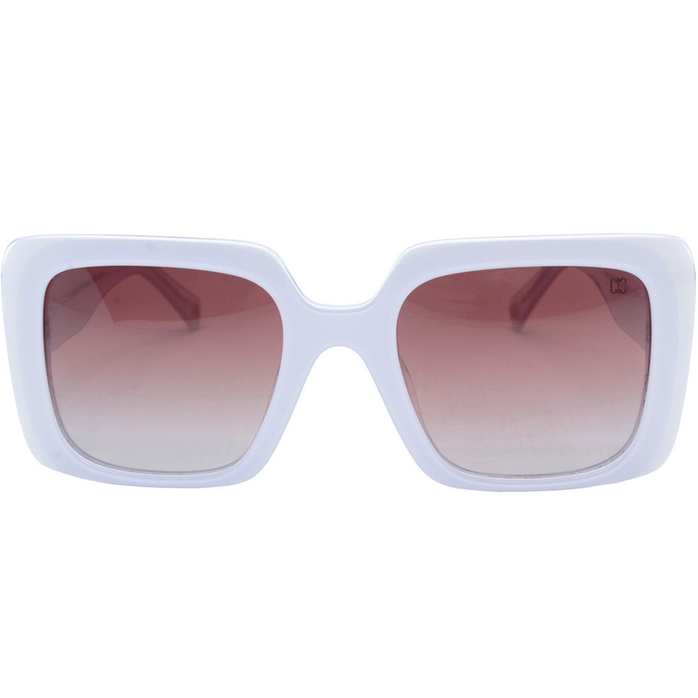 Óculos de Sol Carmim Branco Feminino Branco 2