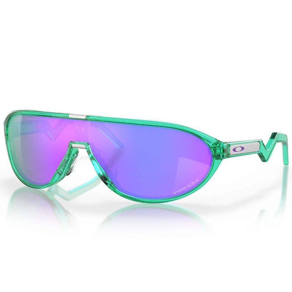 Óculos de Sol Oakley CMDN Translucent Celeste W Prizm Violet Verde 1
